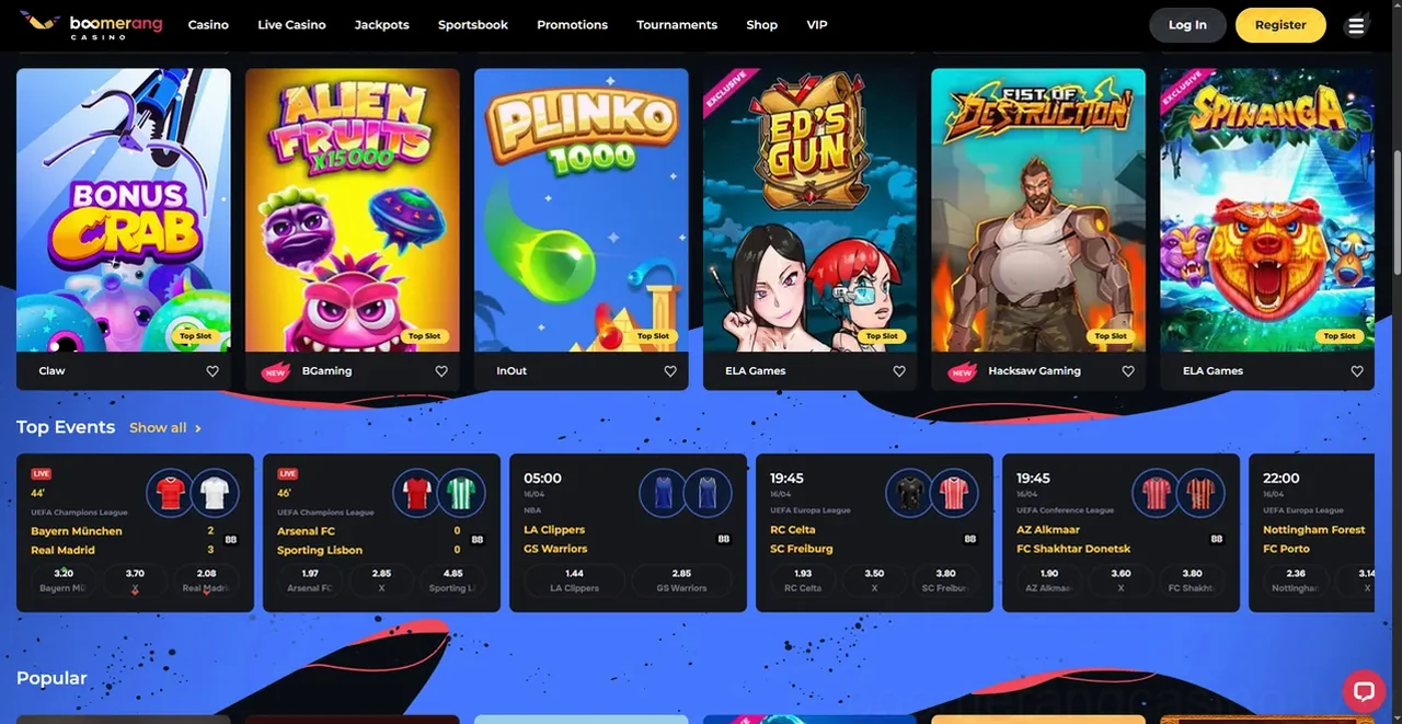 Boomerang Casino Casino
