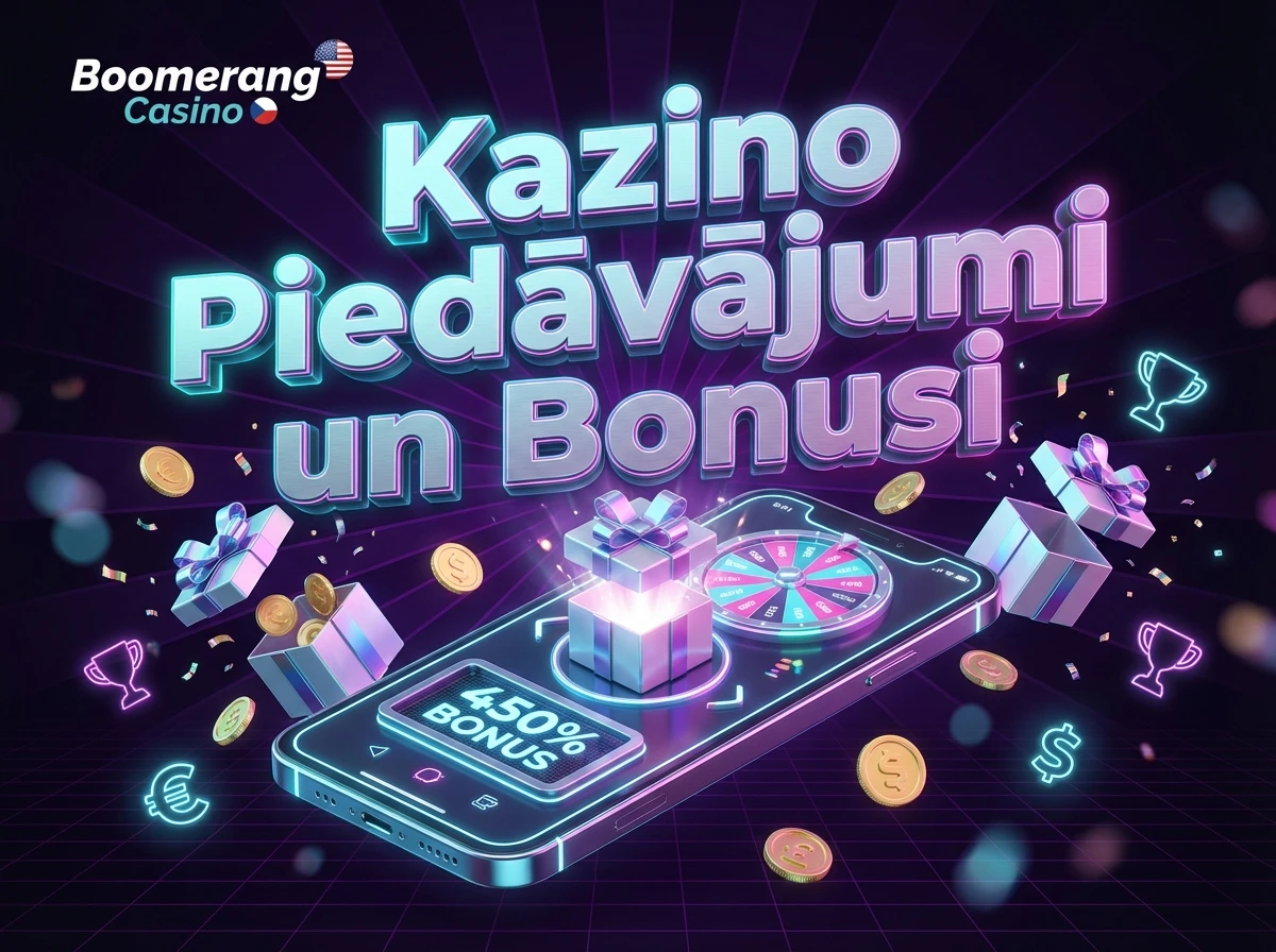 Kazino Piedāvājumi un Bonusi